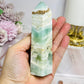 Caribbean Calcite Druzy Tower 12cm