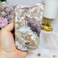 Mexican Lace Agate Slab on Stand 14cm