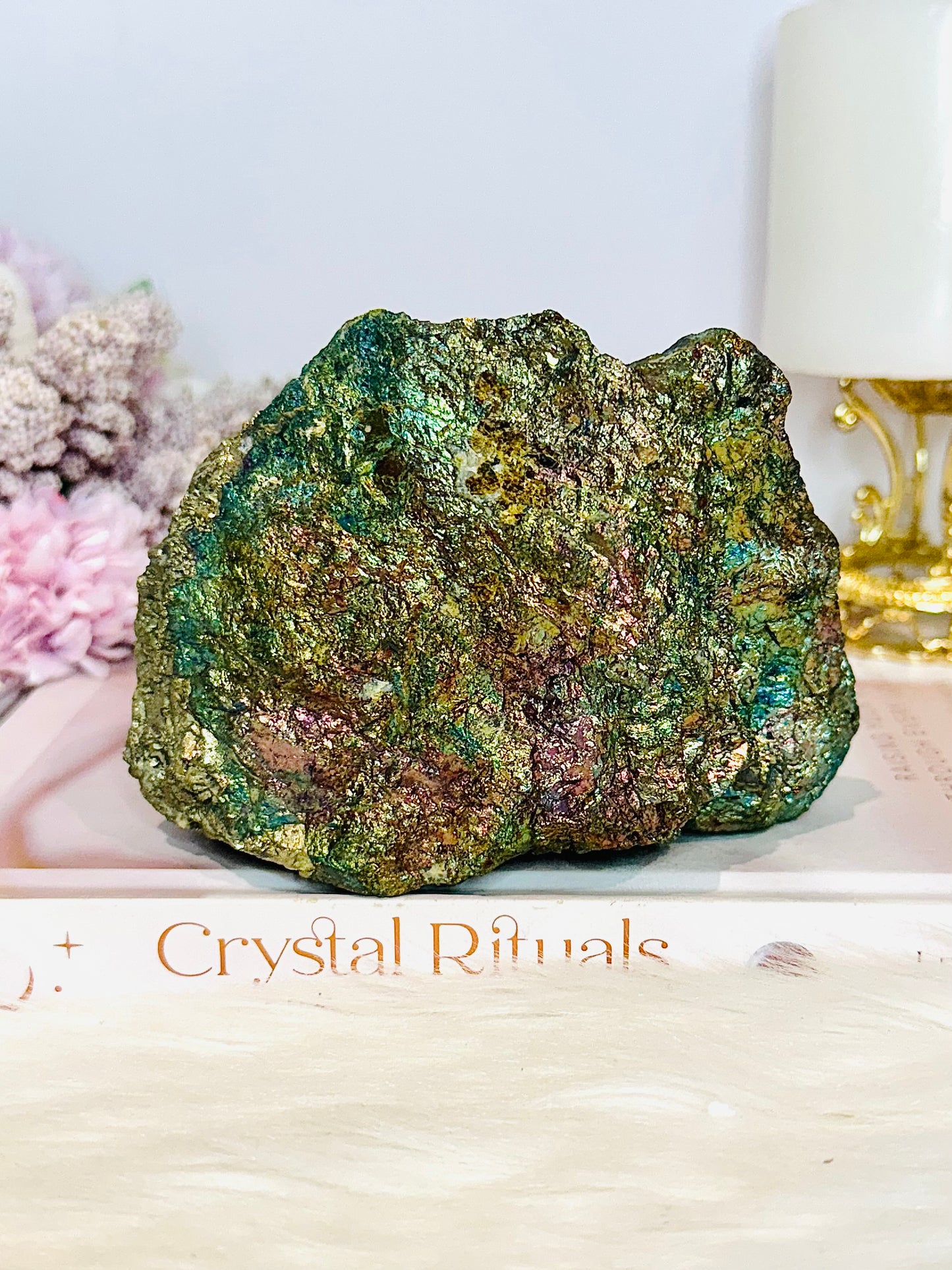 Natural Large Chalcopyrite | Peacock Ore Specimen 937g