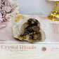 Natural Elestial Alligator Quartz Specimen 340g