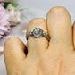 Clear Quartz Adjustable Ring in Gift Bag