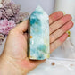 Sky Blue Quartz Chunky Tower 10cm