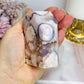 Flower Agate Polished Natural Freeform 251g