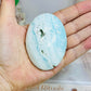 Large Caribbean Calcite Palm Stone