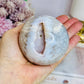 Large Druzy Agate Sphere on Stand 496g