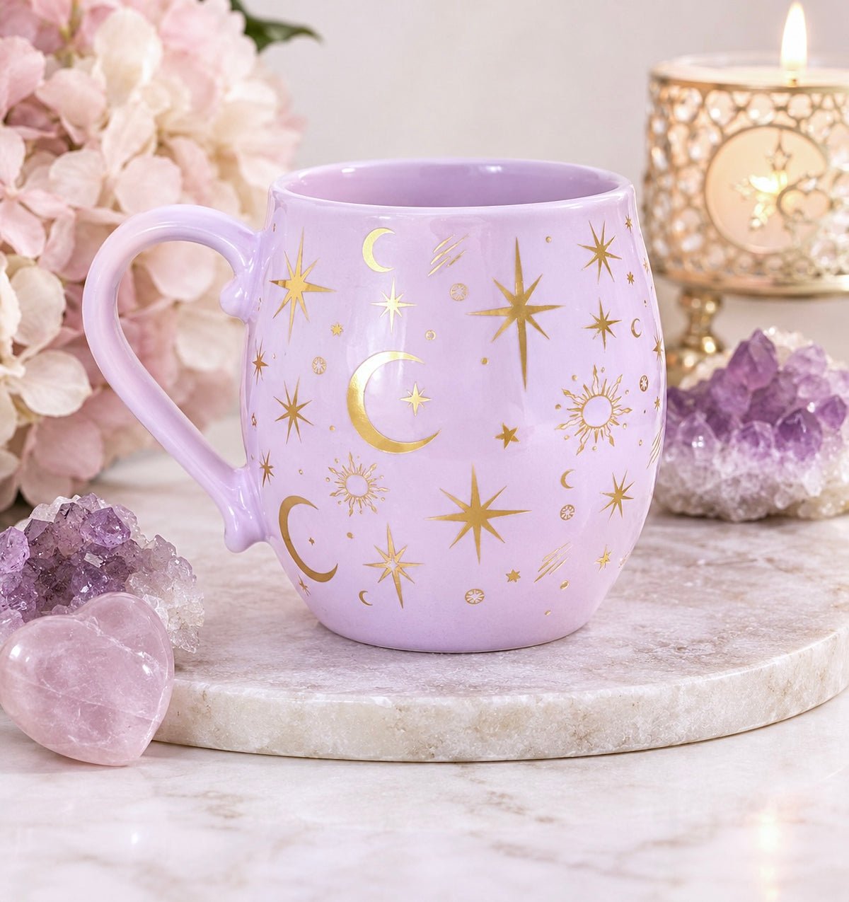 Purple Pastel Skies Mug