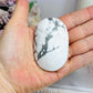 Large Howlite Palm Stone