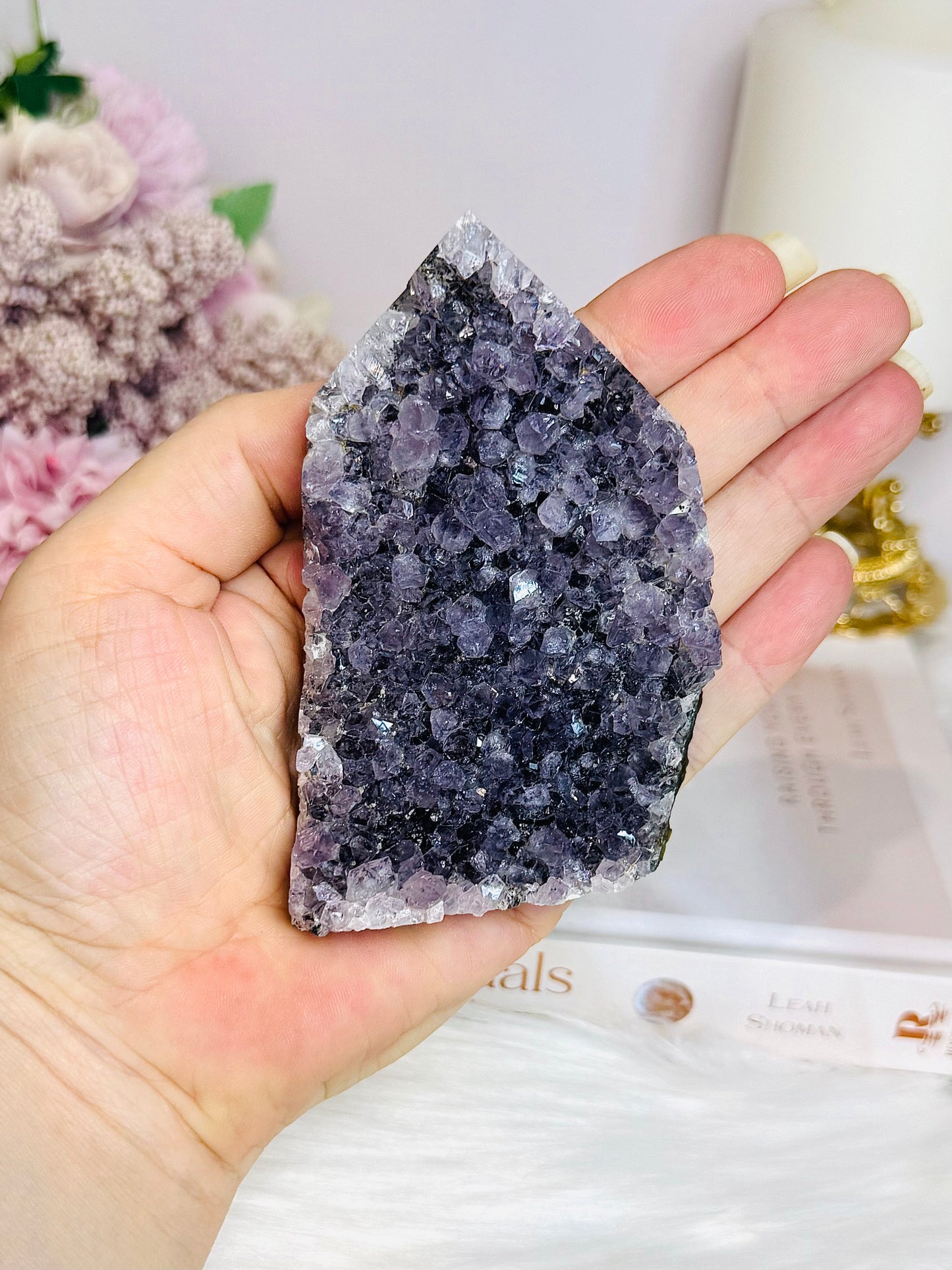 Amethyst Cluster Tower 10cm