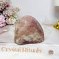 Pink Amethyst Druzy Freeform 204g