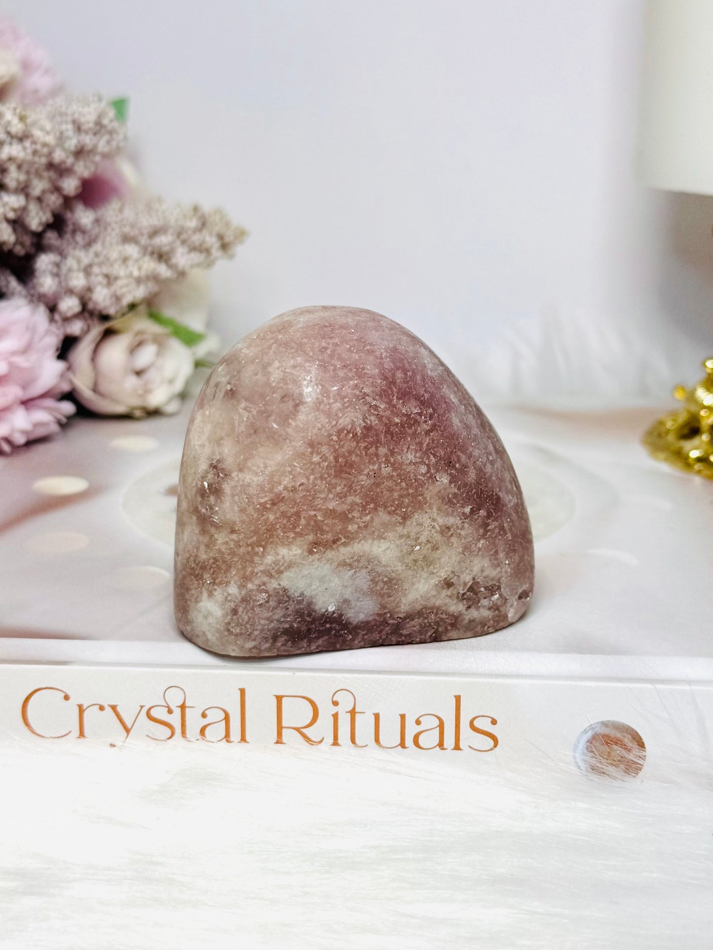 Pink Amethyst Druzy Freeform 204g
