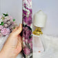 Huge Pink Tourmaline Tower 28cm
