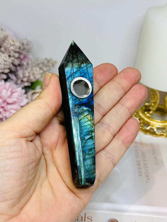 Labradorite Pipe 10cm