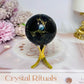 Rare Natural Purpurite Sphere On Stand 168g