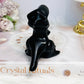 Black Obsidian Dinosaur 8cm