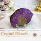 Purpurite Slab On Stand 7.5cm