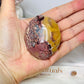 Picture Jasper Palm Stone (stand is display only)