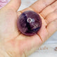 High Grade Amethyst Phantom Sphere on Stand 90g