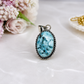Sterling Silver 925 Navajo Turquoise Pendant In Gift Bag