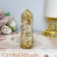 Flower Agate Tower 9cm