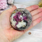 Large Pink Tourmaline Sphere On Stand 362g