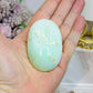 Chrysoprase Palm Stone (natural flaws)