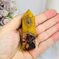 Mookaite Jasper Tower with Hematite 7cm
