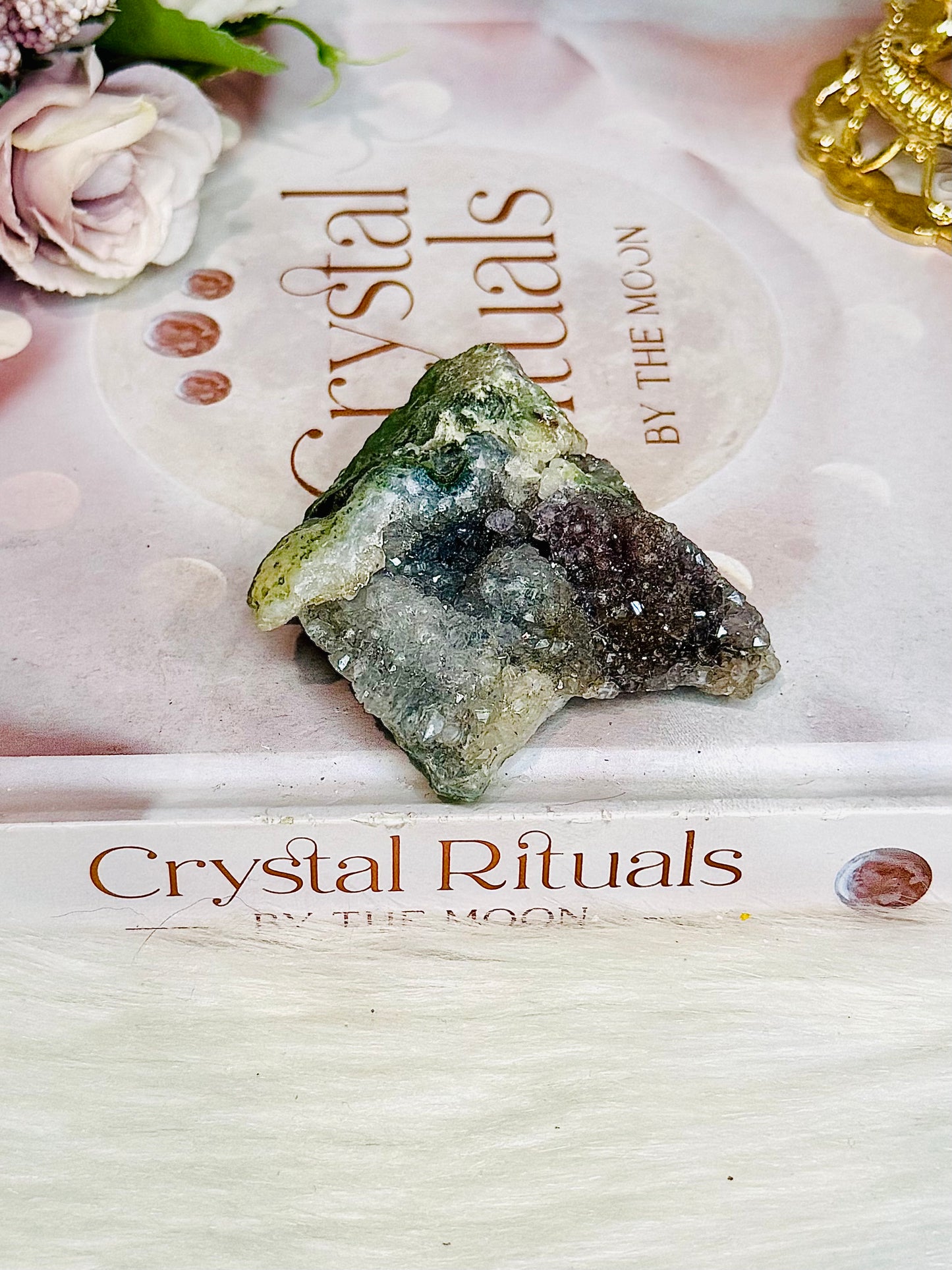 Natural Amethyst Cluster 7cm