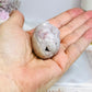 Small Pink Amethyst Druzy Egg | Freeform 4.5cm