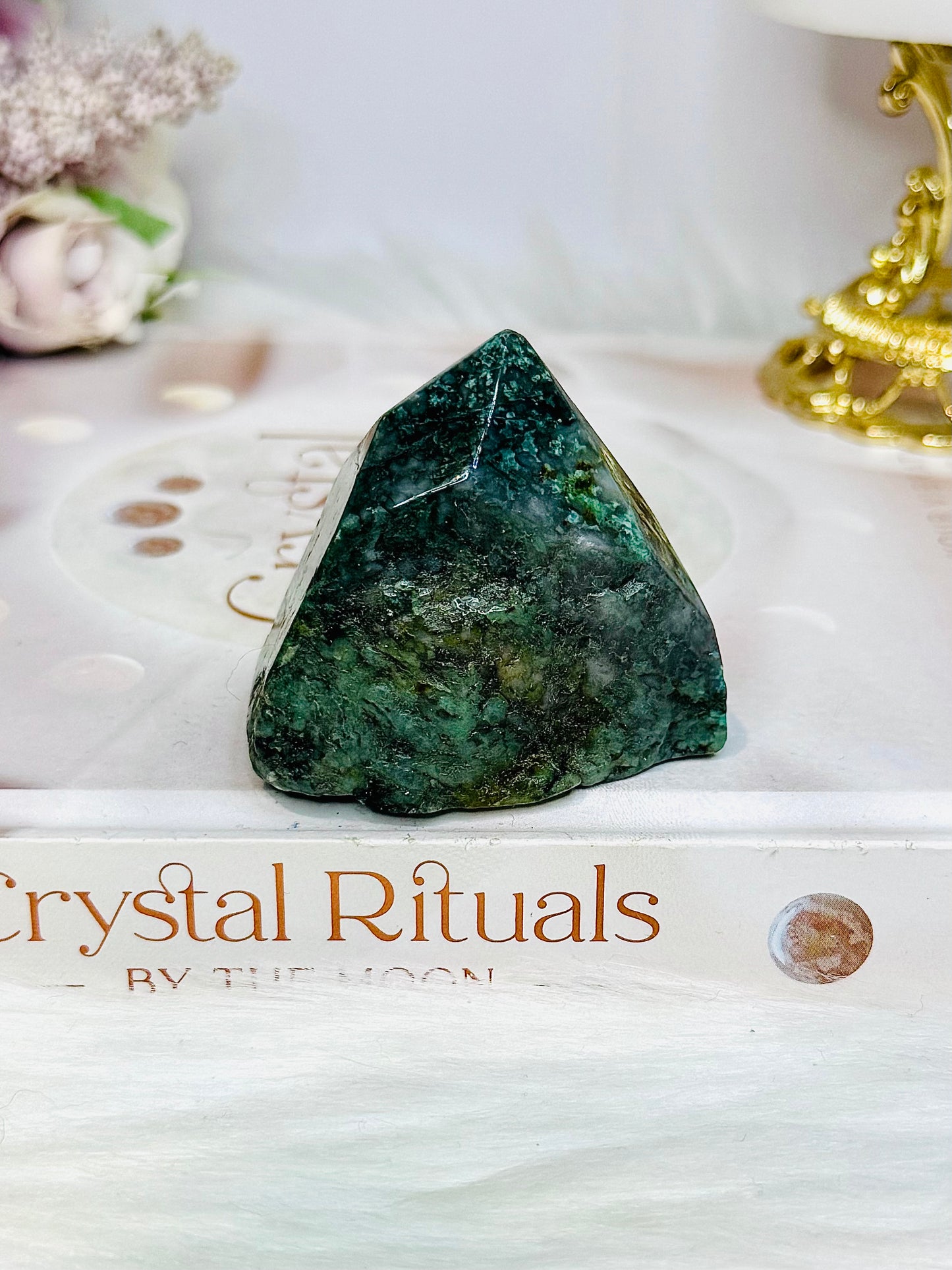 African Turquoise Polished Point 135g