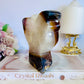 Large Chunky Druzy Agate 11.5cm 584gram Carved Butterfly