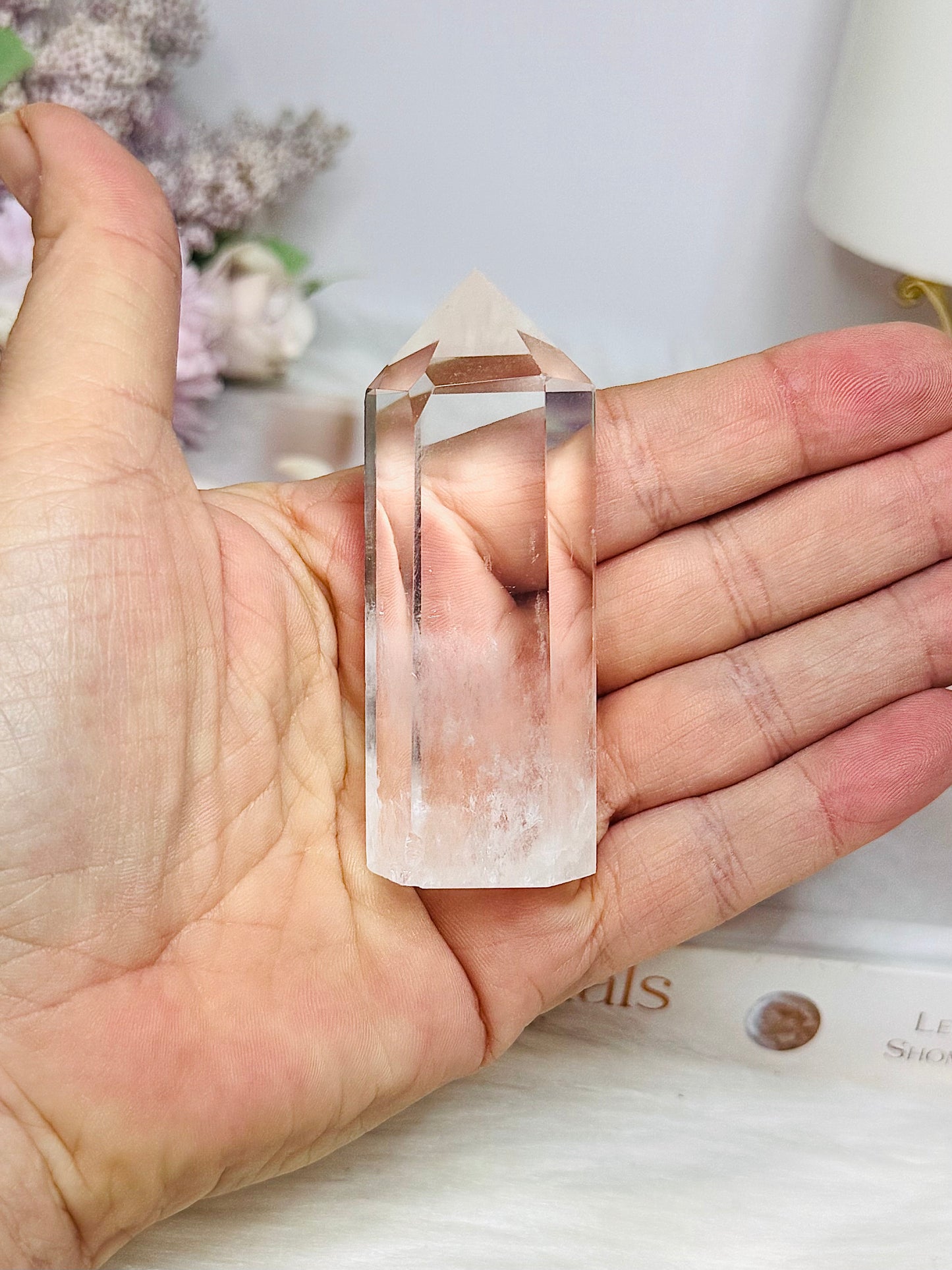 High Grade Clear Quartz Tower 7.5cm