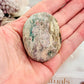 Natural Ruby Fuchsite Palmstone