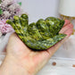 Chunky Large Green Jade Snail 11.5cm 296g