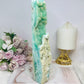 Large Blue Hemimorphite Druzy Tower 24cm