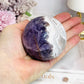 Large Crazy Lace Agate Sphere on Stand 378g