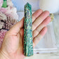 Tall Ruby in Fuchsite Tower 14cm