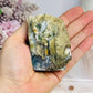 Natural Green Amethyst Cluster Freeform 7cm
