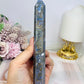 Blue Moss Agate Druzy Tower 16.5cm