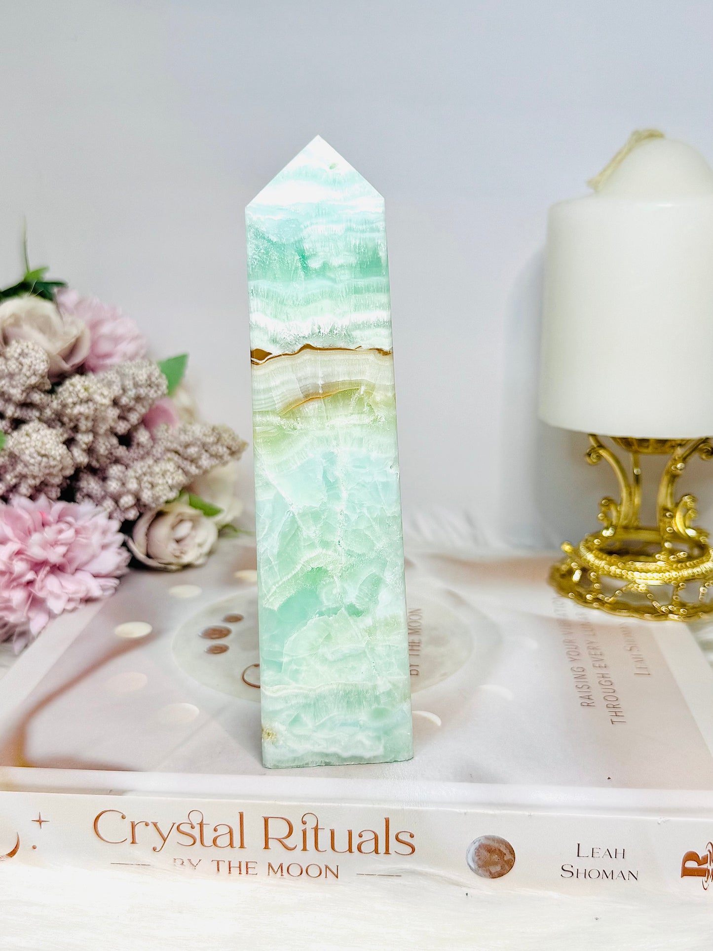 Caribbean Calcite Tower 15cm