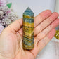 Natural Blue Onyx Tower 9cm