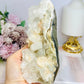 Natural Apophyllite with Stilbite Freeform Cluster 15cm 730g