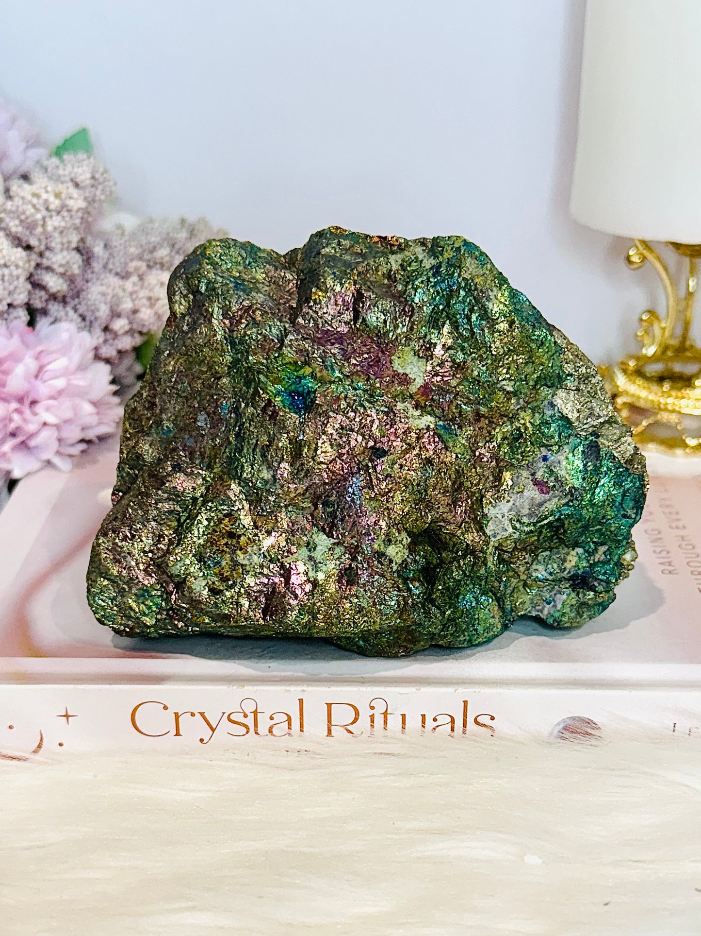 Natural Large Chalcopyrite | Peacock Ore Specimen 937g