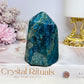 Blue Apatite Chunky Tower 8cm 335g
