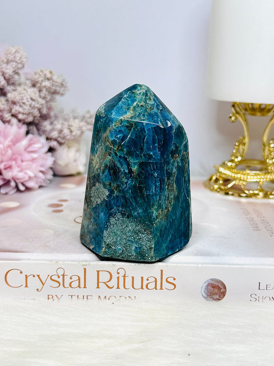Blue Apatite Chunky Tower 8cm 335g