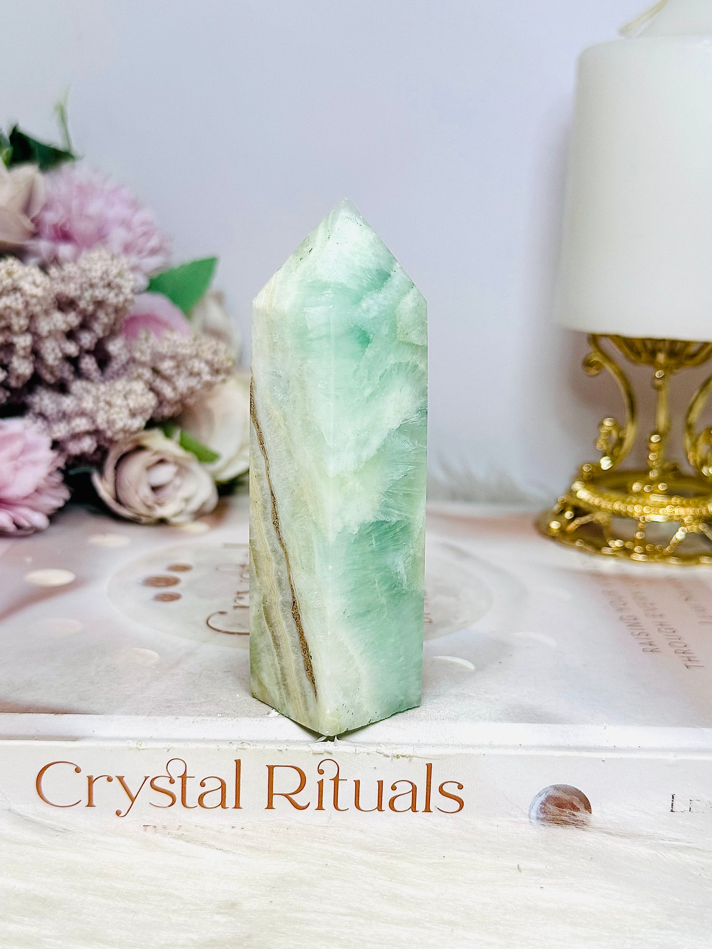 Caribbean Calcite Tower 9.5cm