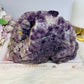 Huge Amethyst Druzy Carved Skull 18.5cm 2.46KG
