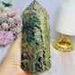 Large Natural Grape Agate | Chalcedony Tower 13.5cm 391g