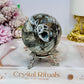 Druzy Sphalerite Sphere on Stand 368g