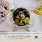 Natural Septarian Carved Sphere 5cm On Stand