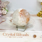 Pink Amethyst Druzy Sphere On Stand 223g
